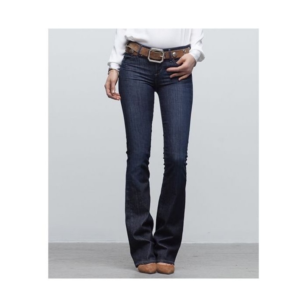 Citizens of Humanity Kelly Low Rise Dark Wash Bootcut Jeans Y2K Western LONG